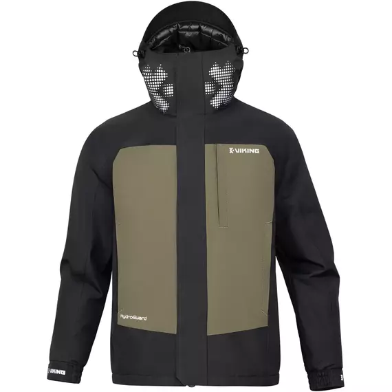 Куртка Viking Fishing Ice Light L 80g 10K к:black/khaki, Розмір: L, фото 